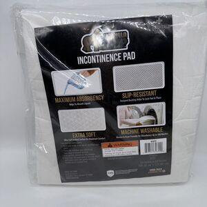 Gorilla Grip Maximum Absorbency Incontinence Pad Machine Washable Slip-Resistant